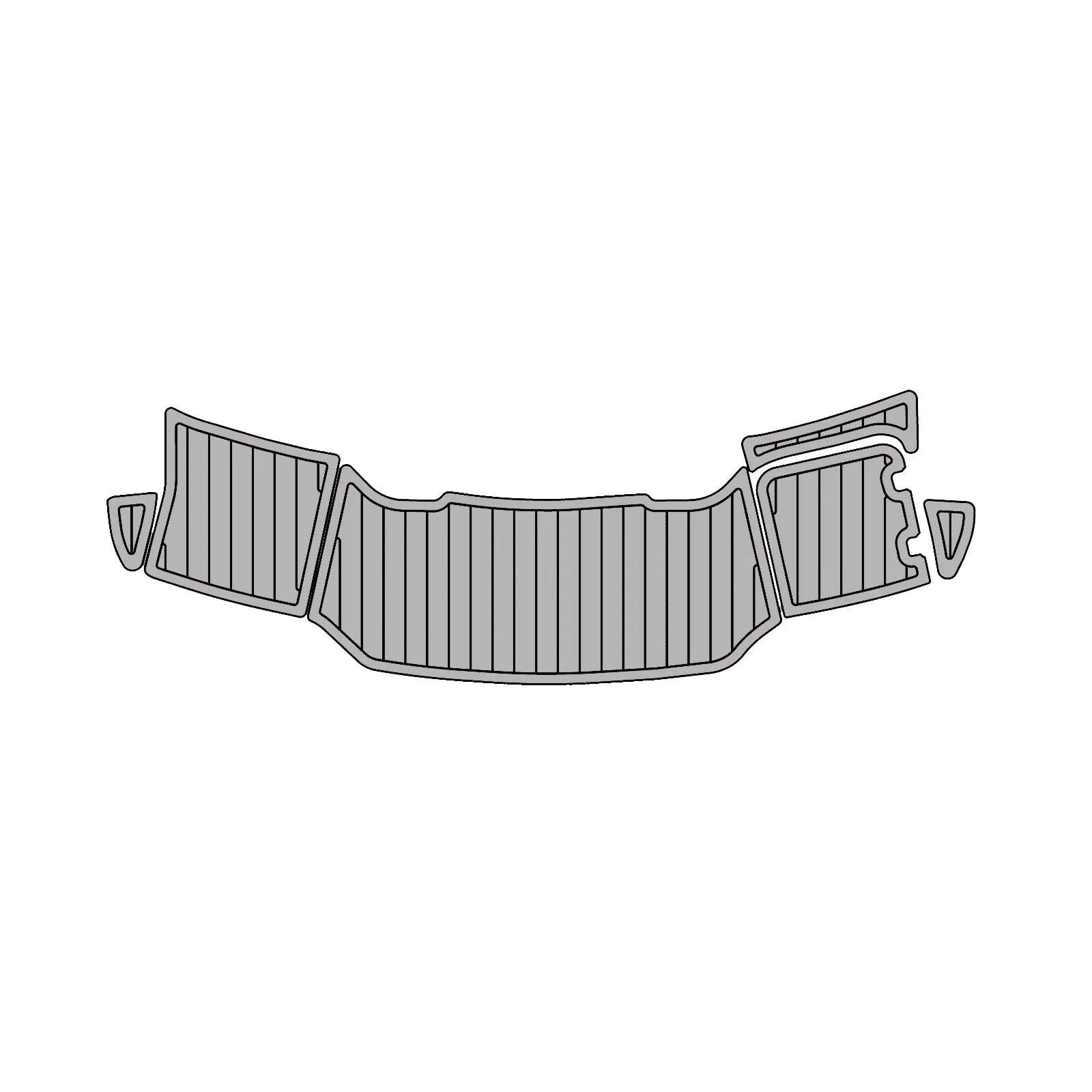 2017 | Chaparral | H2O - Custom EVA Foam Marine Flooring Kit - HXBYX