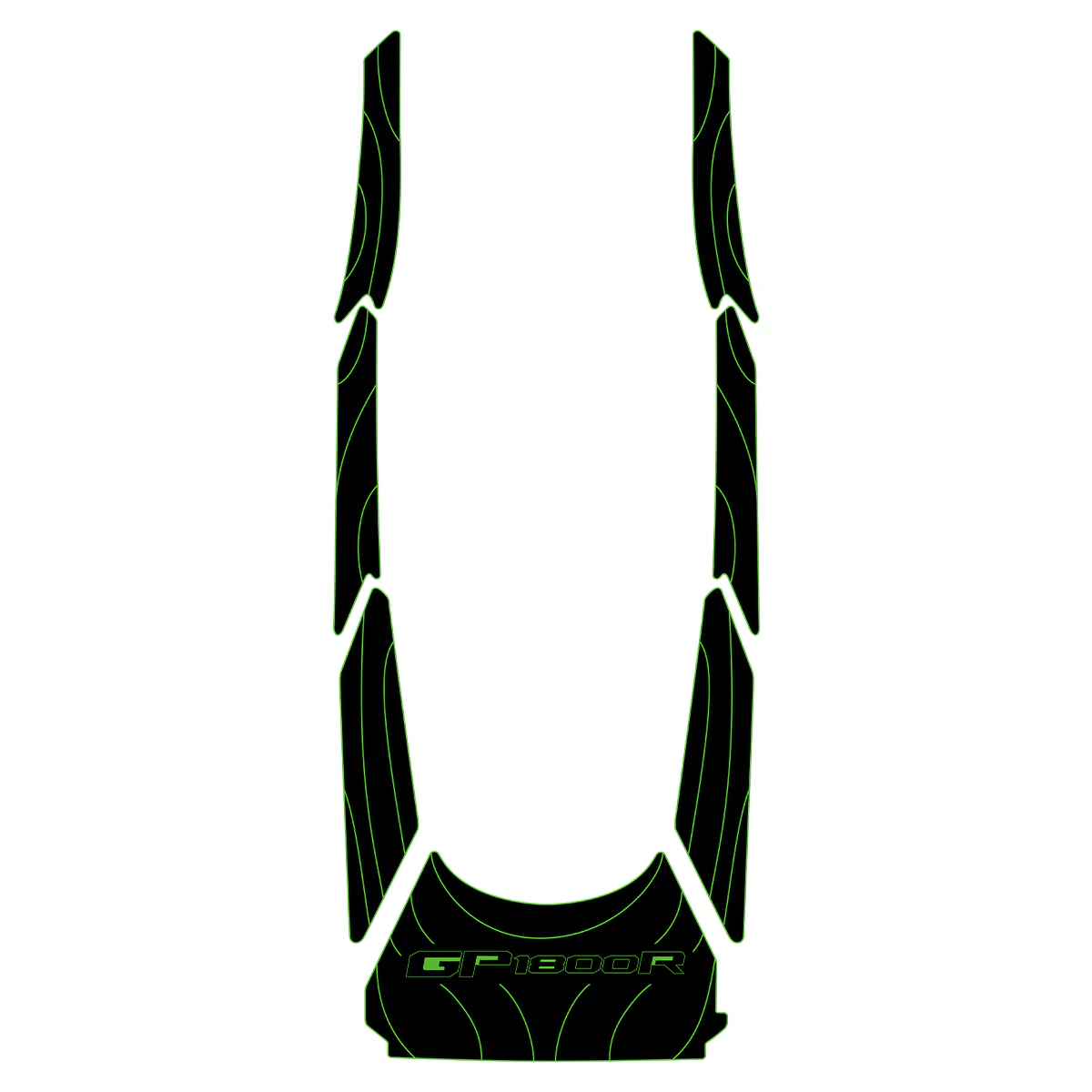 2021-2024 Yamaha GP1200R / GP1300R / GP1800R - Custom EVA Foam Jet Ski Mats Kit - HXBYX