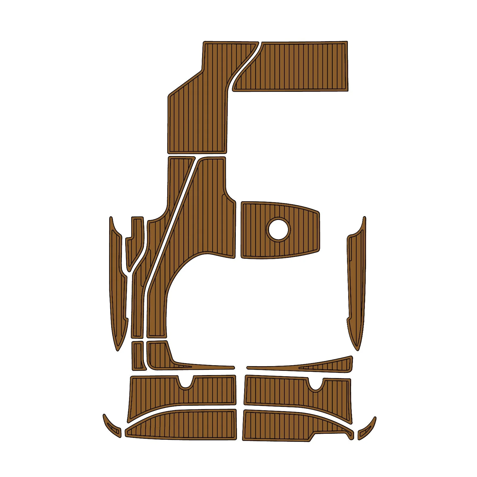 2007 | Sea Ray | 310 – Custom EVA Foam Marine Flooring Kit - HXBYX