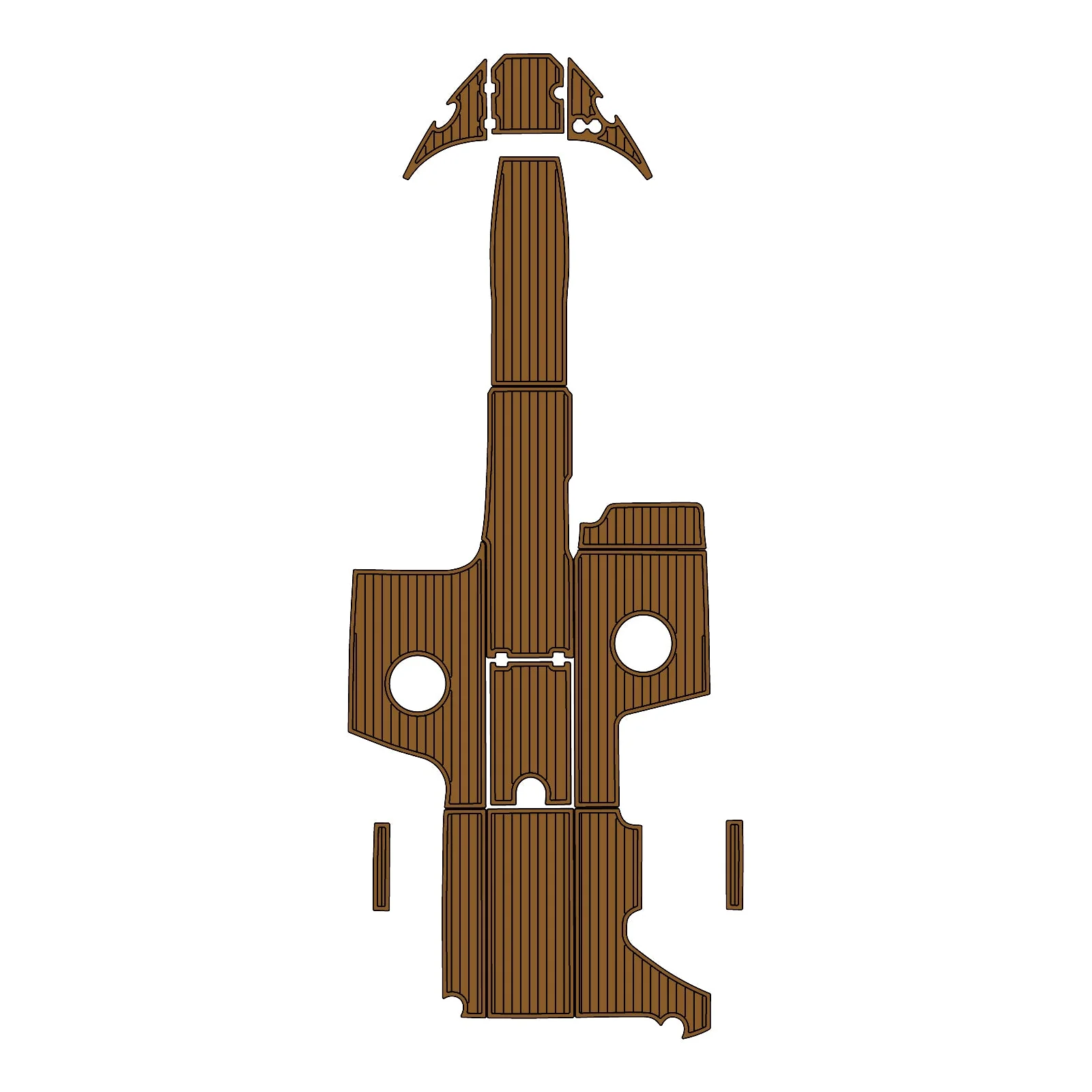 2022 | Chaparral | 307 SSX - Custom EVA Foam Marine Flooring Kit - HXBYX