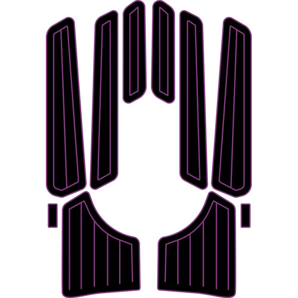 1999-2004 Yamaha XL800 / XLT 800 - Custom EVA Foam Jet Ski Mats Kit - HXBYX