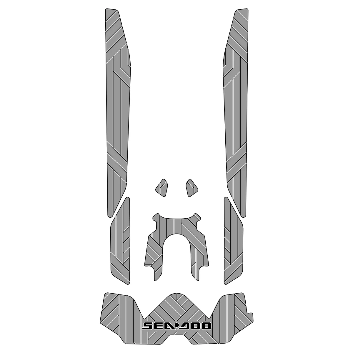 2025 Sea-Doo GTX PRO - Custom EVA Foam Jet Ski Deck Mats Kit - HXBYX