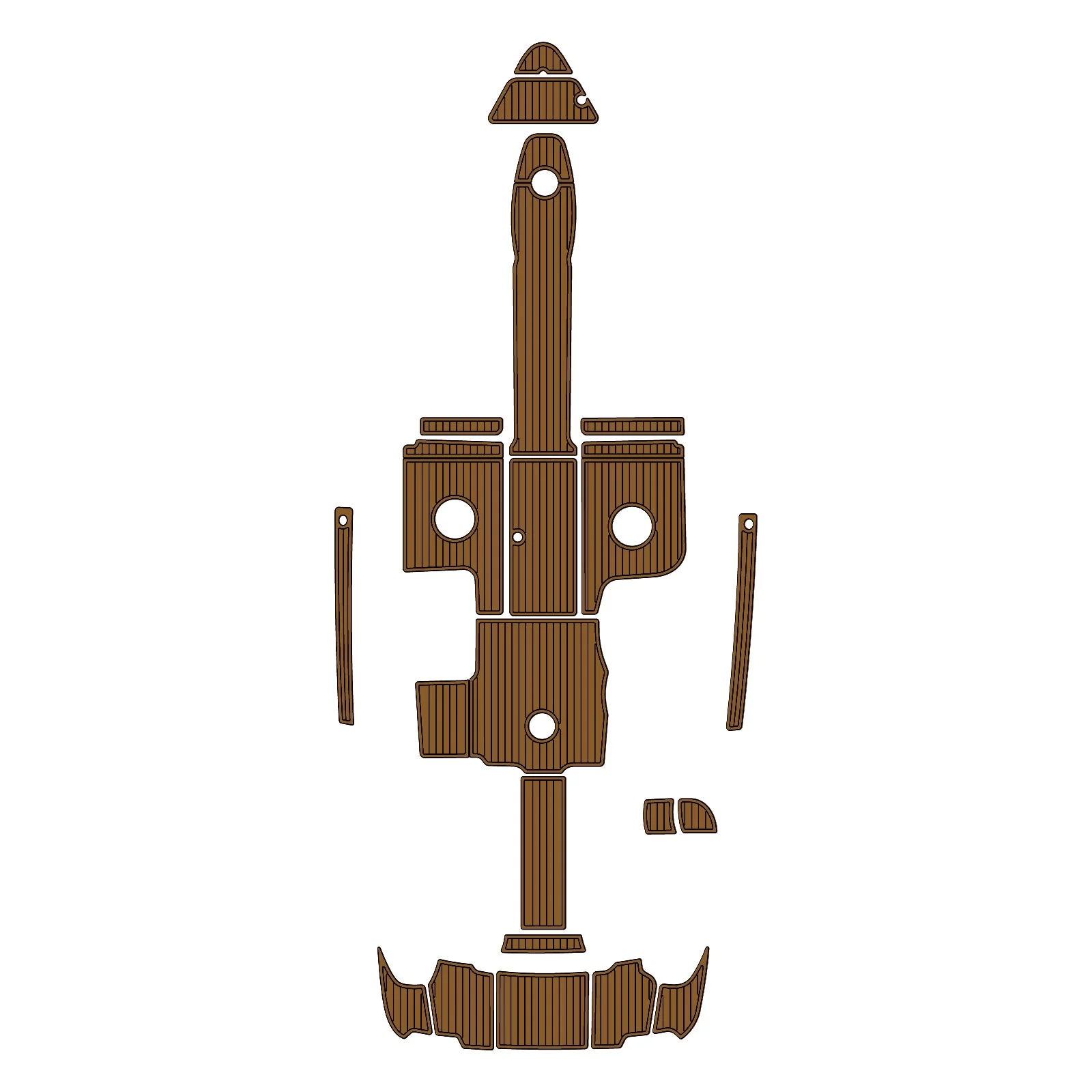 2010 Sea Ray 270 SLX – Custom EVA Foam Marine Flooring Kit - HXBYX