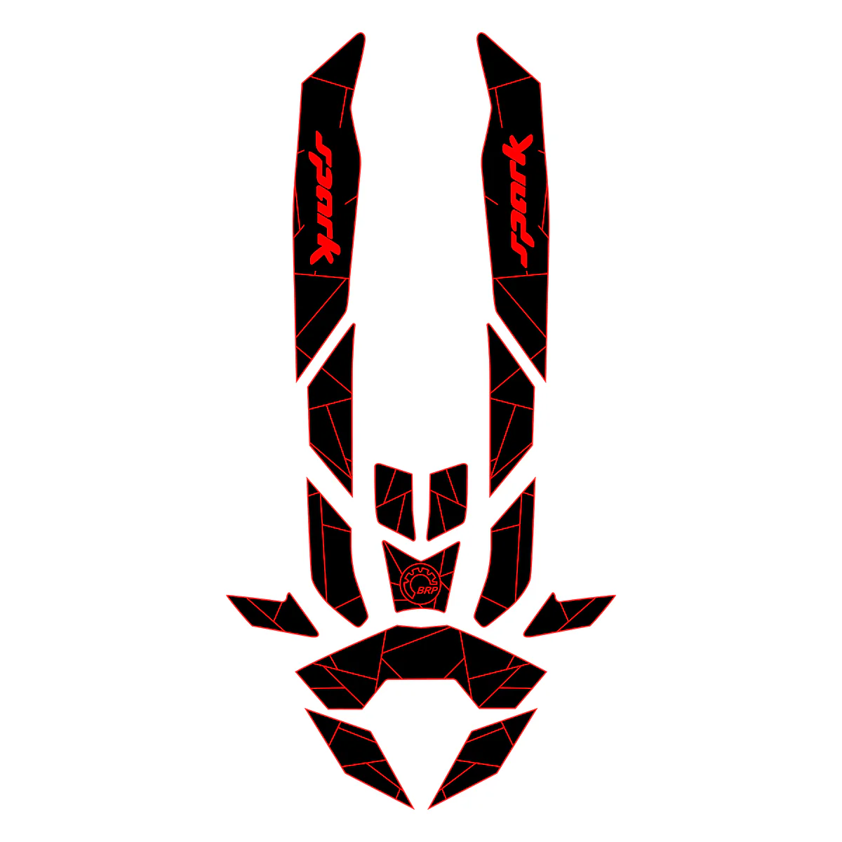 2021-2023 Sea-Doo Spark 3 Sitter - Custom EVA Foam Jet Ski Mats Kit - HXBYX