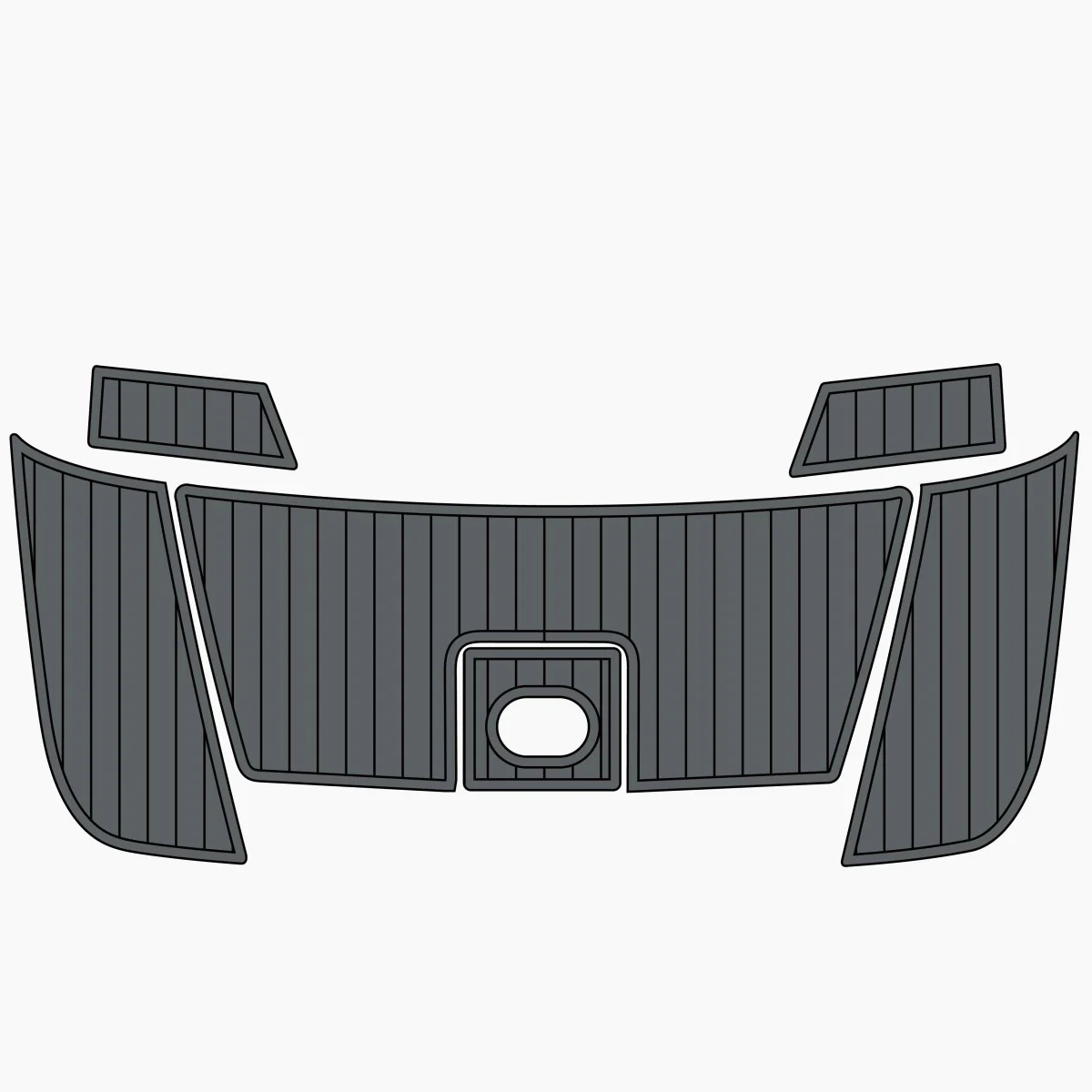 2017 Four Winns Alexander 290 - Premium Custom EVA Boat Flooring Kit - HXBYX