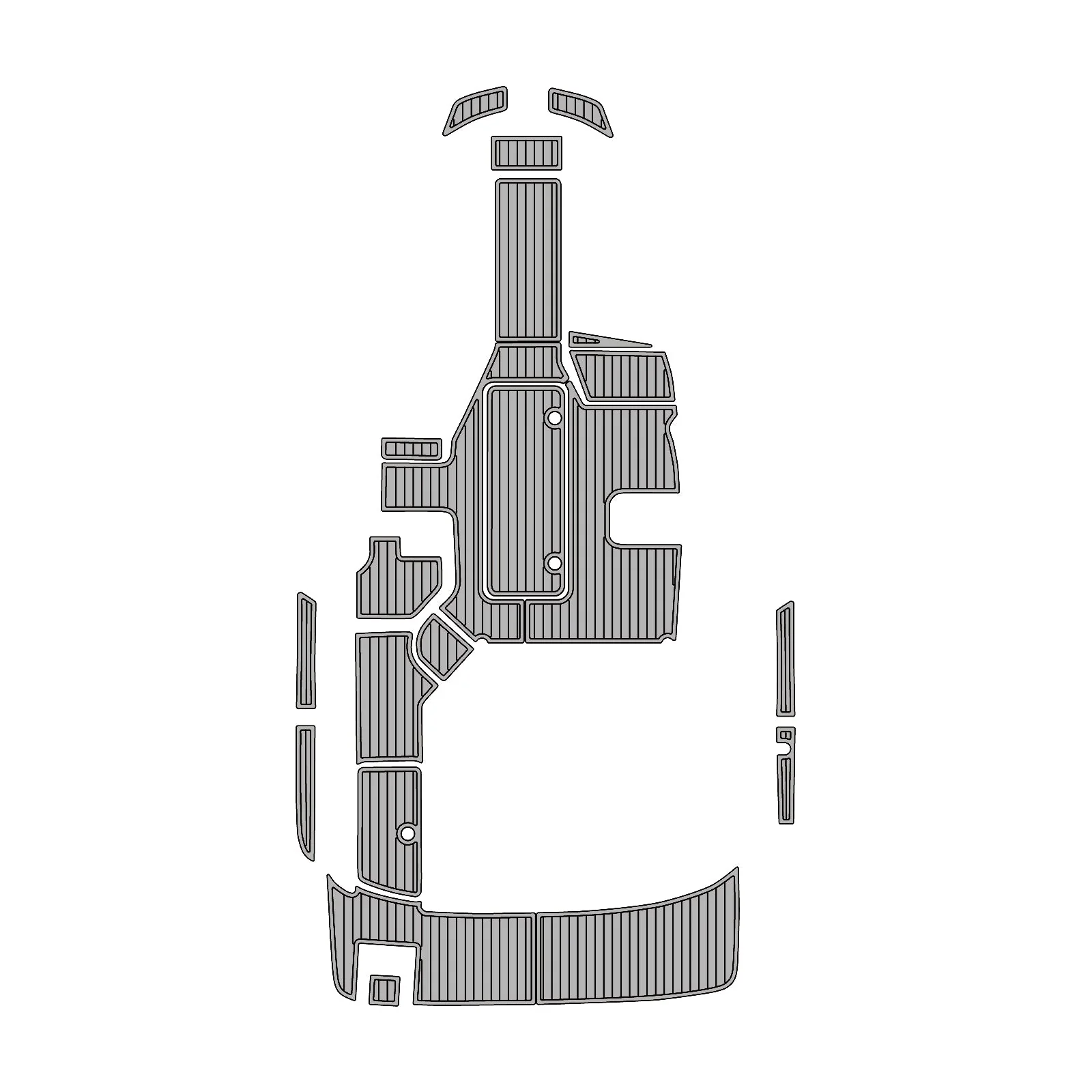 2018 Sea Ray 190 Sundancer – Custom EVA Foam Marine Flooring Kit - HXBYX