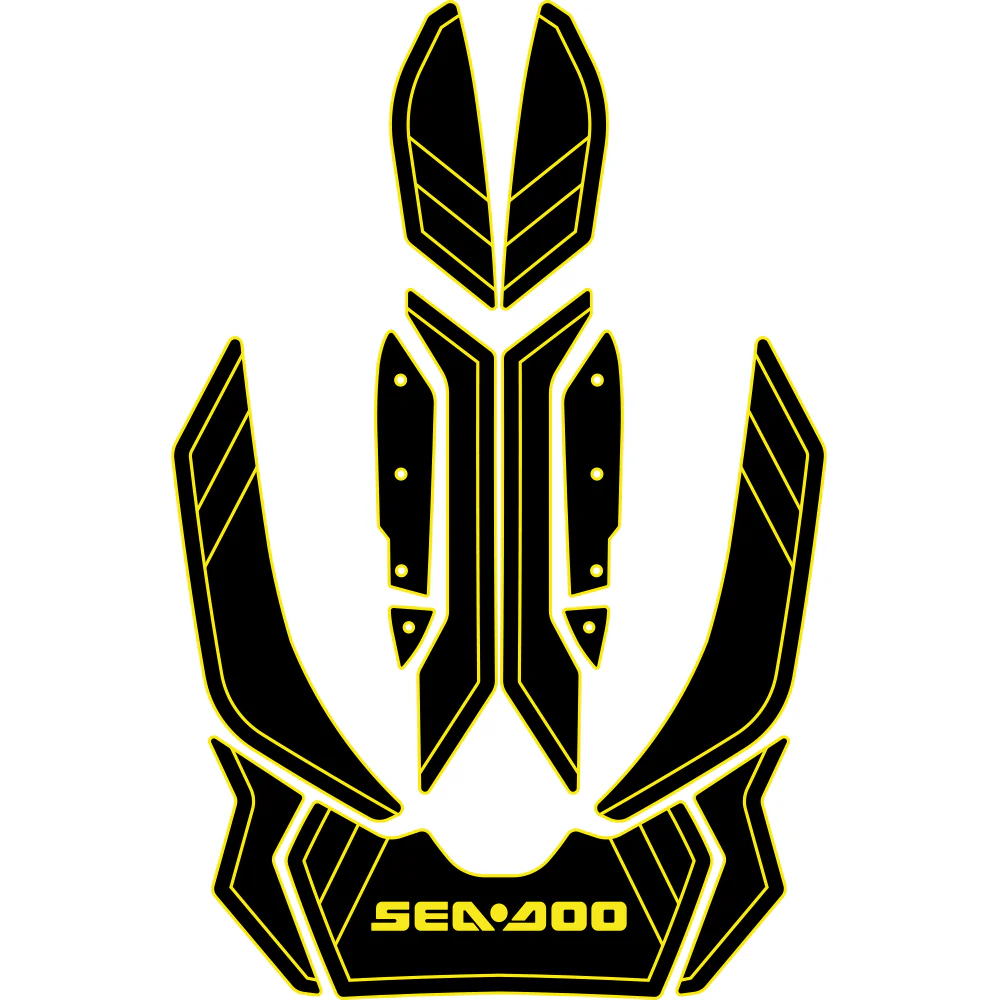 2012-2016 Sea-Doo RXP-X 260 - Custom EVA Foam Jet Ski Deck Mats Kit - HXBYX