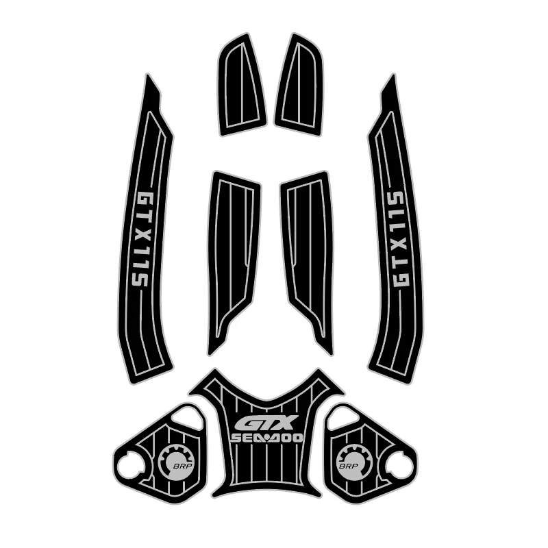 2010-2015 Sea-Doo RXT / RXT-X / Wake Pro 215 - Custom EVA Foam Jet Ski Deck Mats Kit - HXBYX