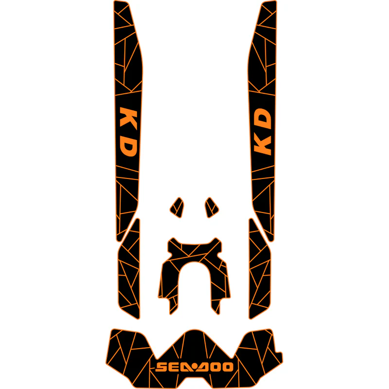 2025 Sea-Doo GTX - Custom EVA Foam Jet Ski Mats Kit - HXBYX