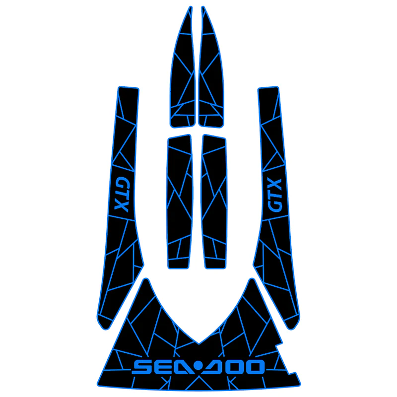 2002-2005 Sea-Doo GTX 4-TEC - Custom EVA Foam Jet Ski Deck Mats Kit - HXBYX