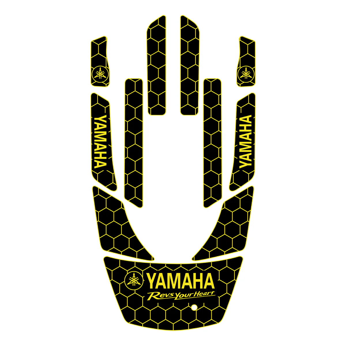 2002-2009 Yamaha FX / FX HO - Custom EVA Foam Jet Ski Mats Kit - HXBYX