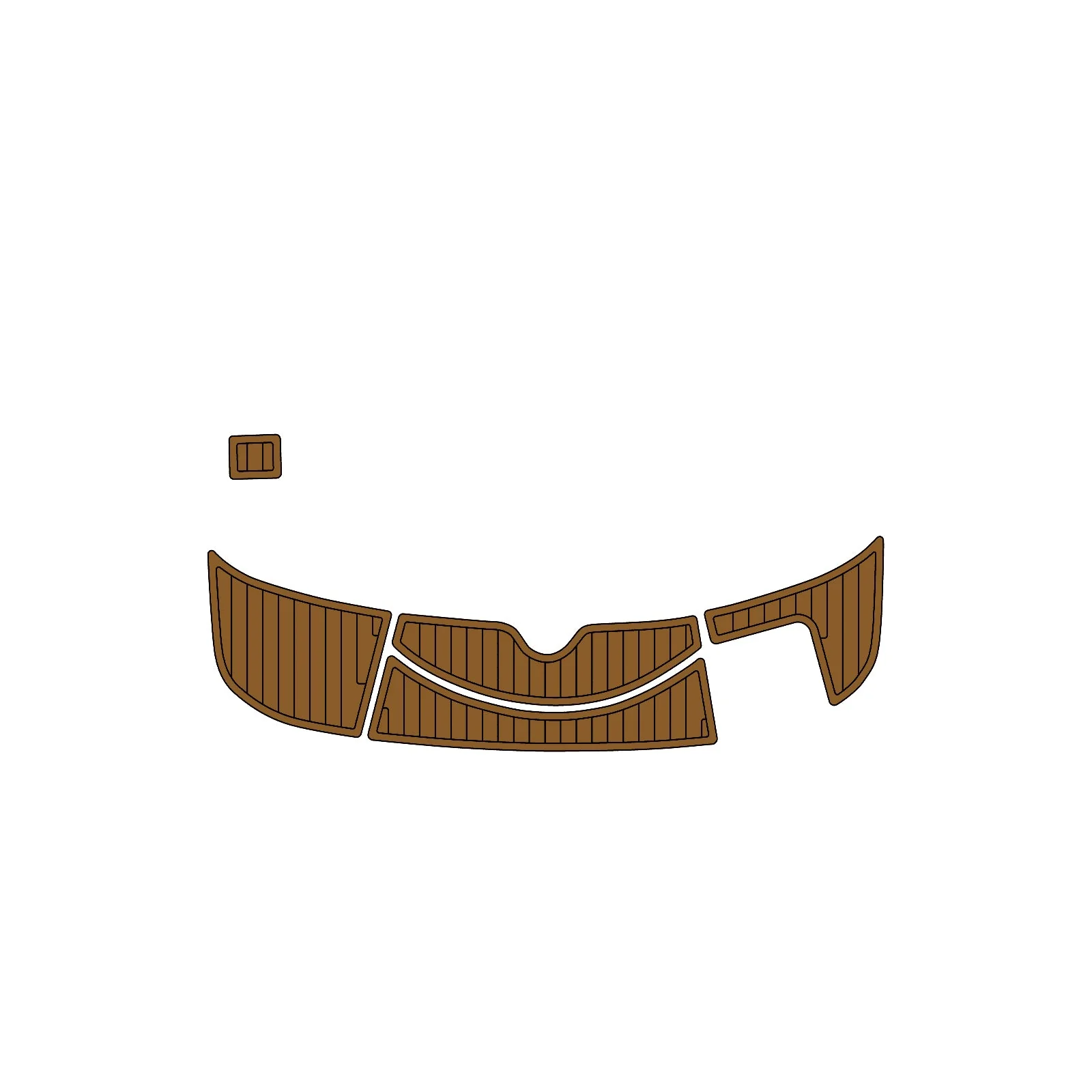 2009 Sea Ray 205 – Custom EVA Foam Marine Flooring Kit - HXBYX