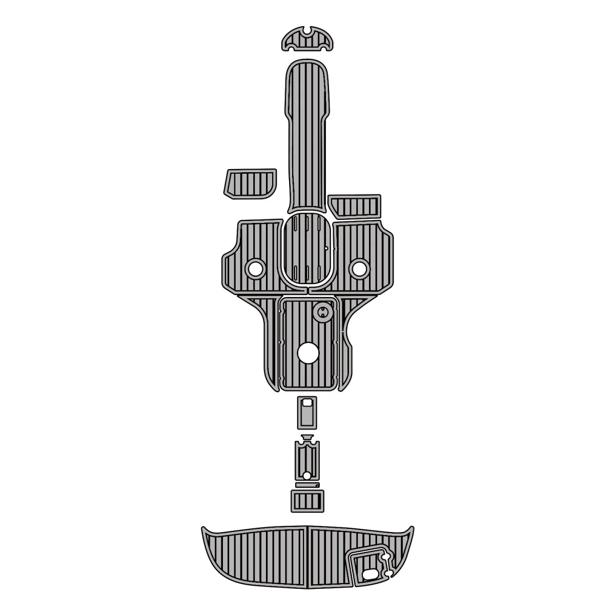 2004 Four Winns Horizon 230 - Premium Marine EVA Flooring Kit - HXBYX