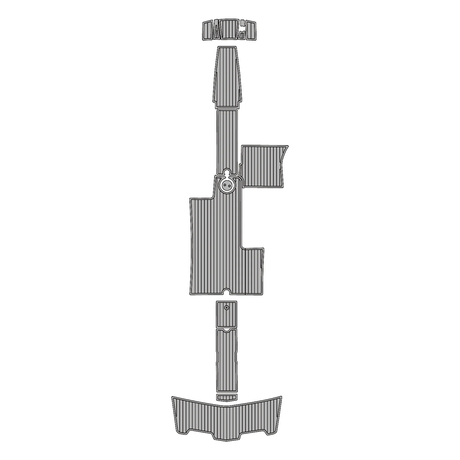 2005 MasterCraft Maristar – Custom EVA Foam Marine Flooring Kit - HXBYX