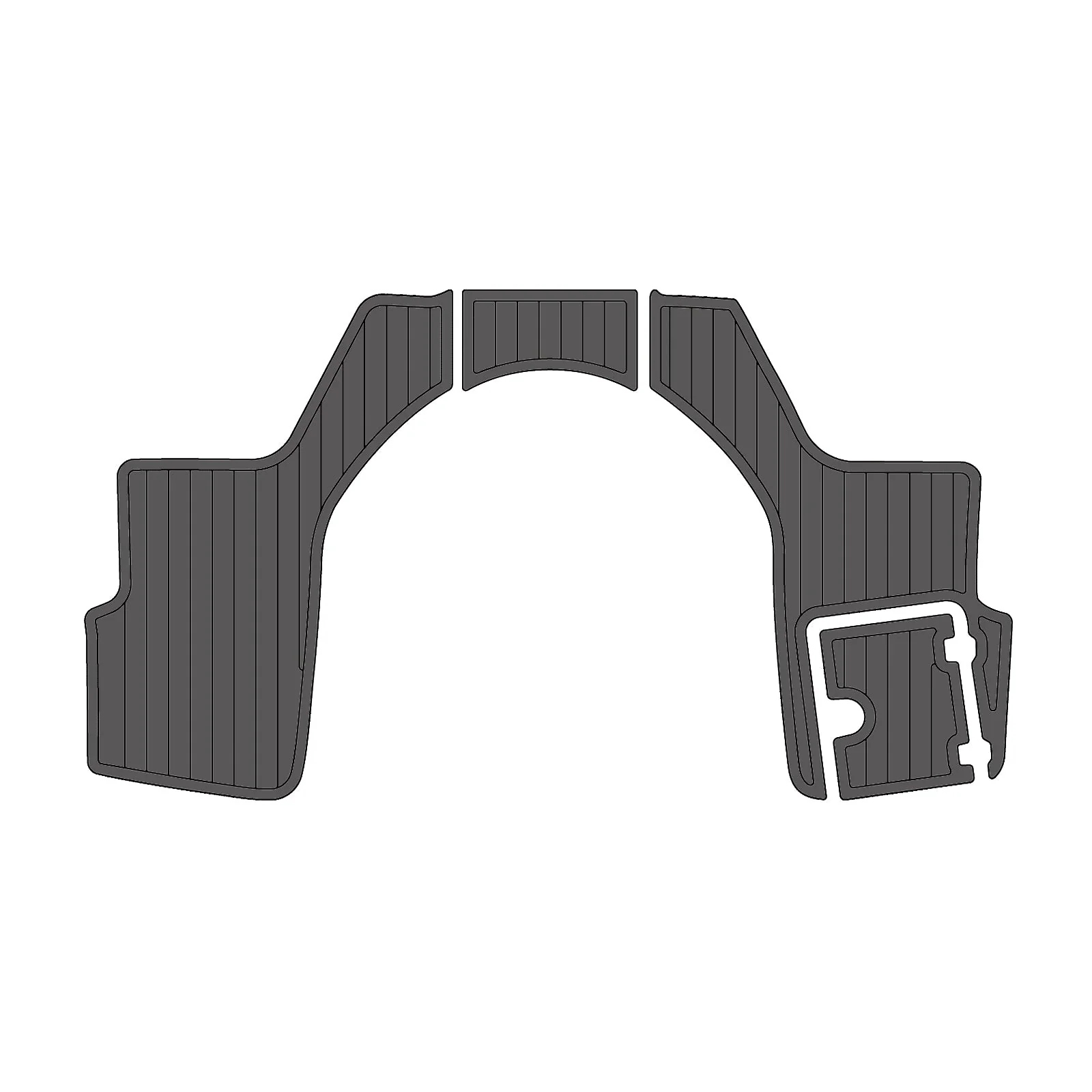 2017 | Chaparral | Suncoast - Custom EVA Foam Marine Flooring Kit - HXBYX