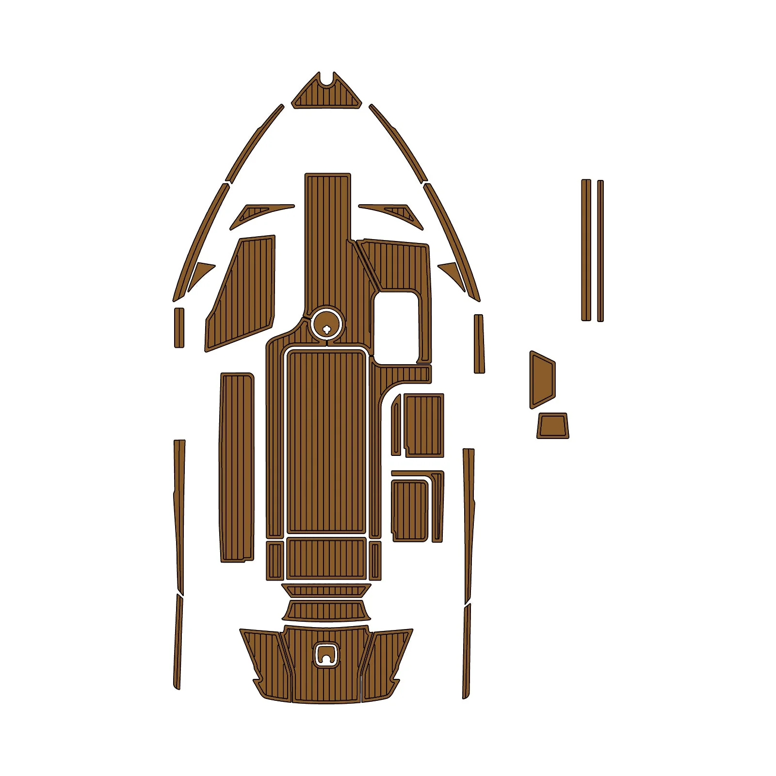 2015-2017 Axis T23 – Custom EVA Foam Marine Flooring Kit - HXBYX