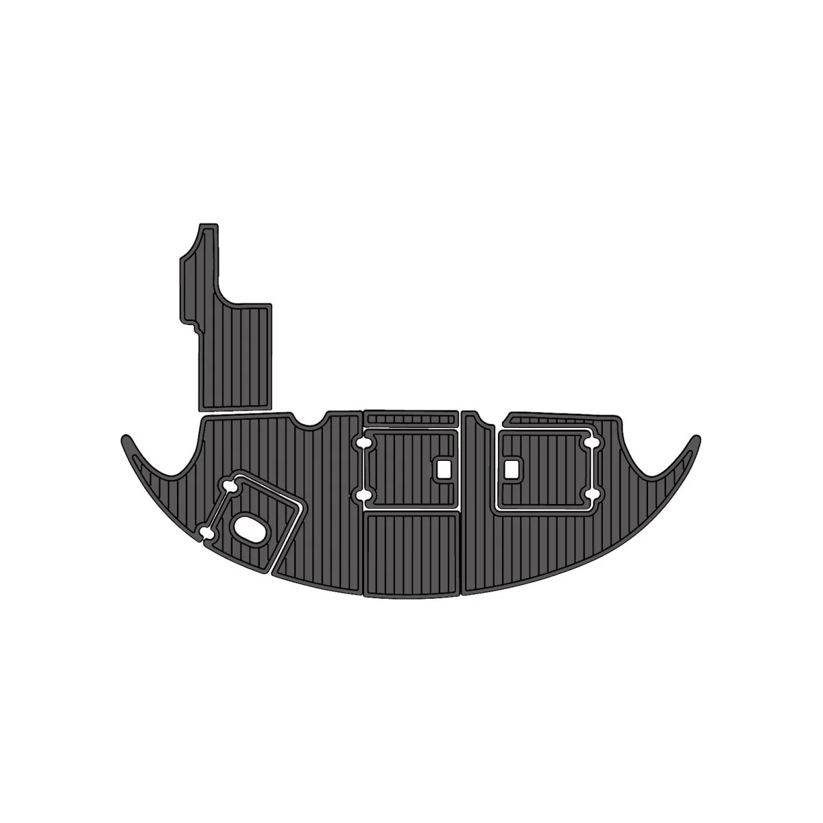 2012 Four Winns 348 Vista - Custom Premium EVA Foam Marine Flooring Kit - HXBYX