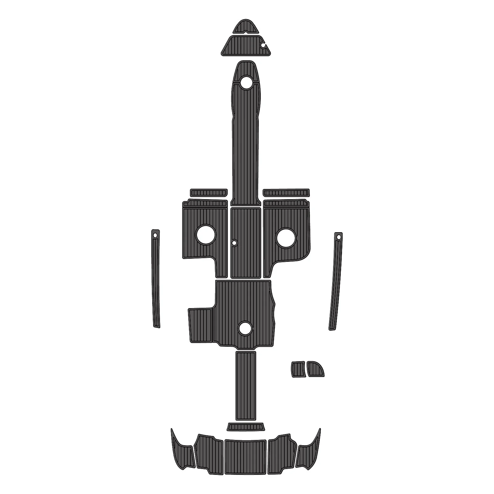 2010 Sea Ray 270 SLX – Custom EVA Foam Marine Flooring Kit - HXBYX