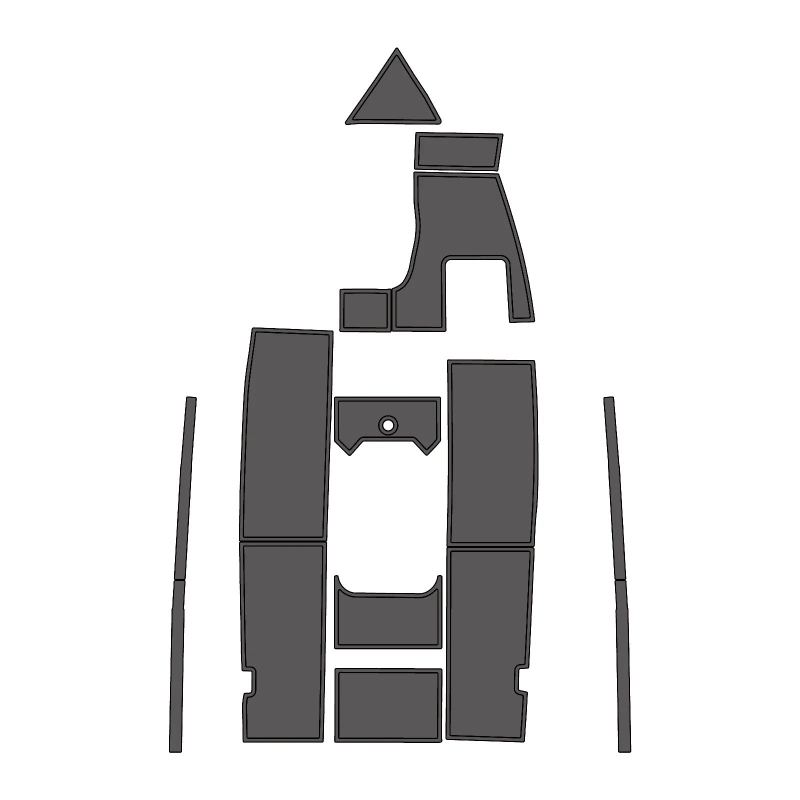 1999 MasterCraft Sportstar – Custom EVA Foam Marine Flooring Kit - HXBYX