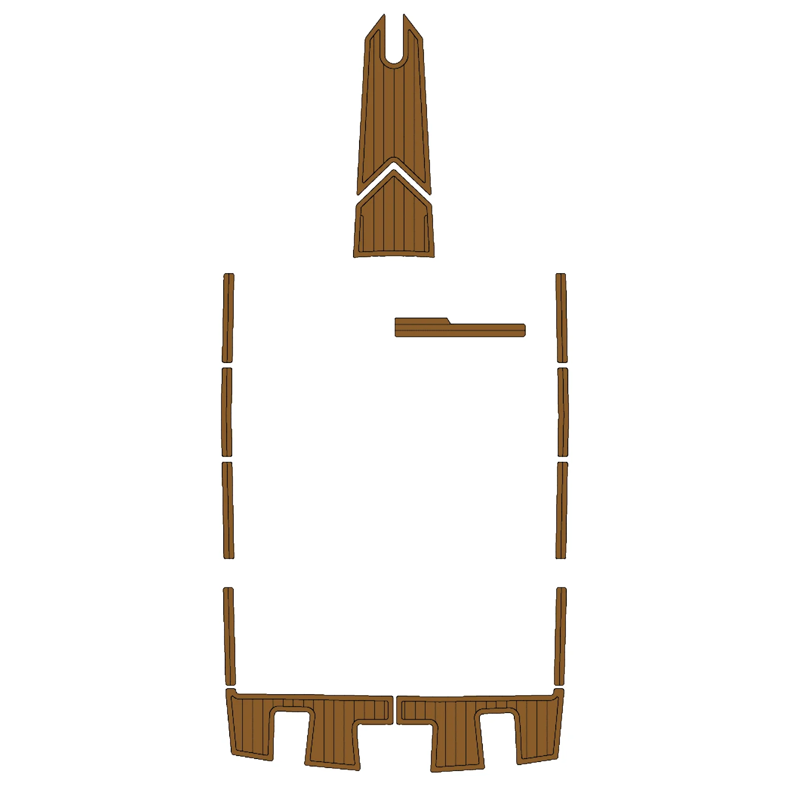 1989 MasterCraft Prostar 190 – Custom EVA Foam Marine Flooring Kit - HXBYX