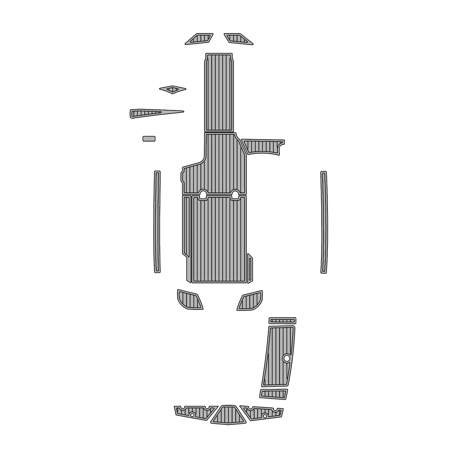 2018 Tige RZ4 – Custom EVA Foam Marine Flooring Kit - HXBYX