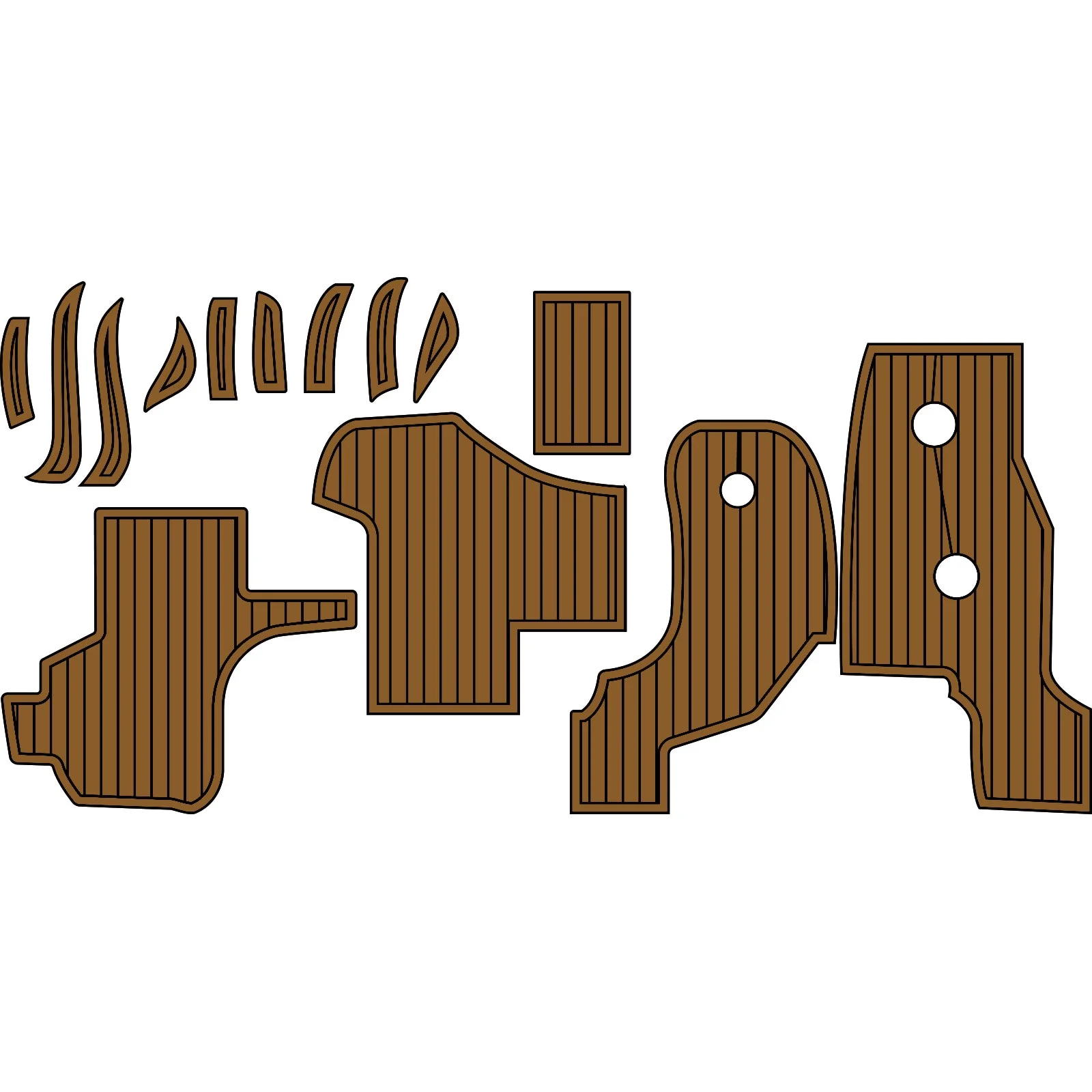 1999 | Sea Ray | 560 – Custom EVA Foam Marine Flooring Kit - HXBYX