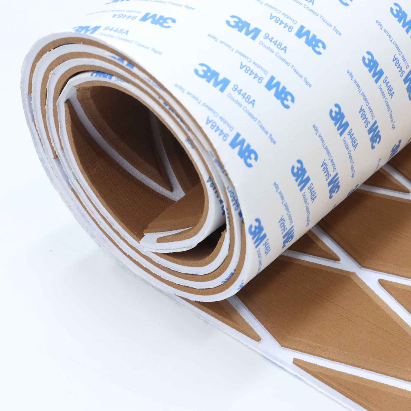 Engraved Diamond EVA Foam Sheet – Brown & White - HXBYX