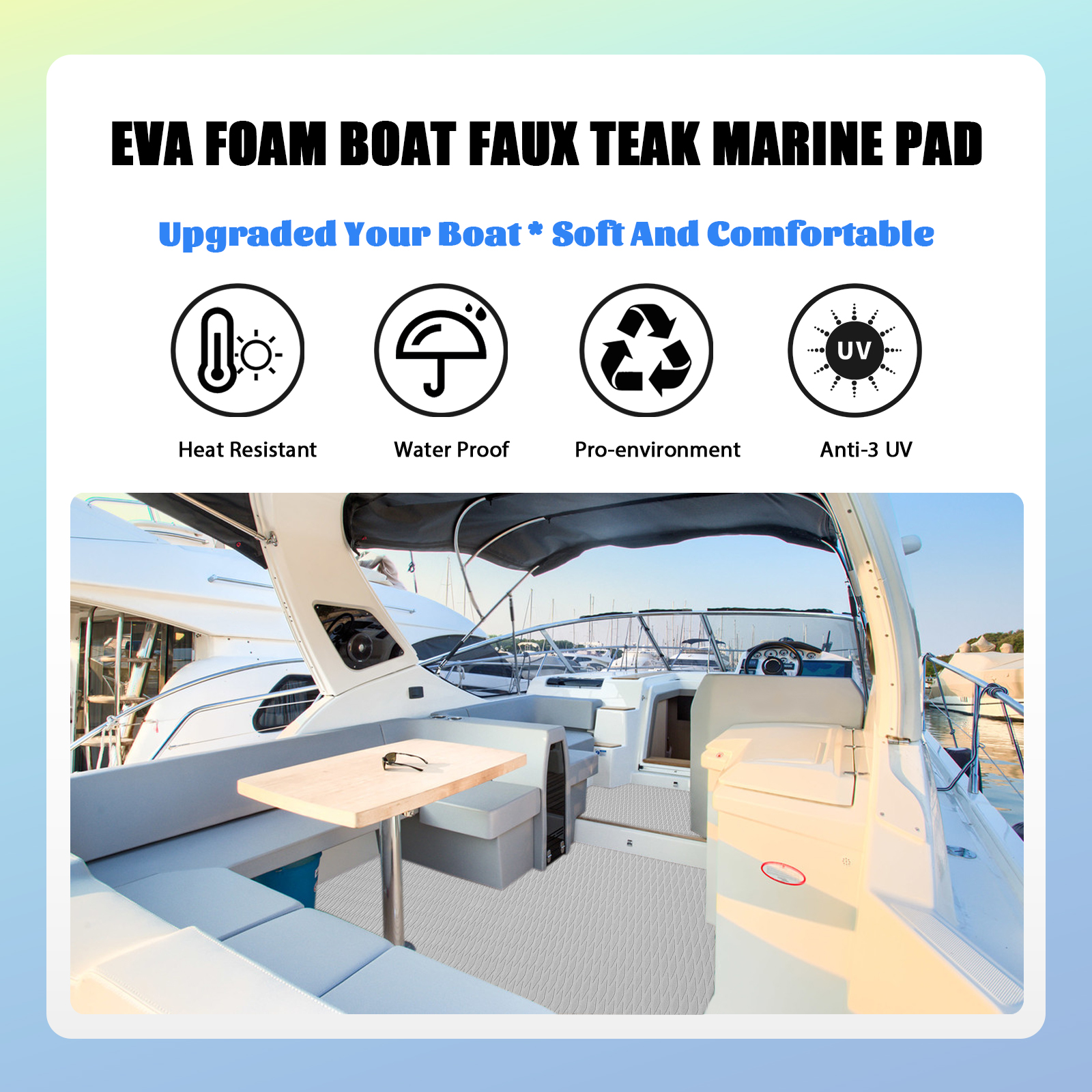 Gray EVA Foam Sheet – Small Diamond Pattern - HXBYX