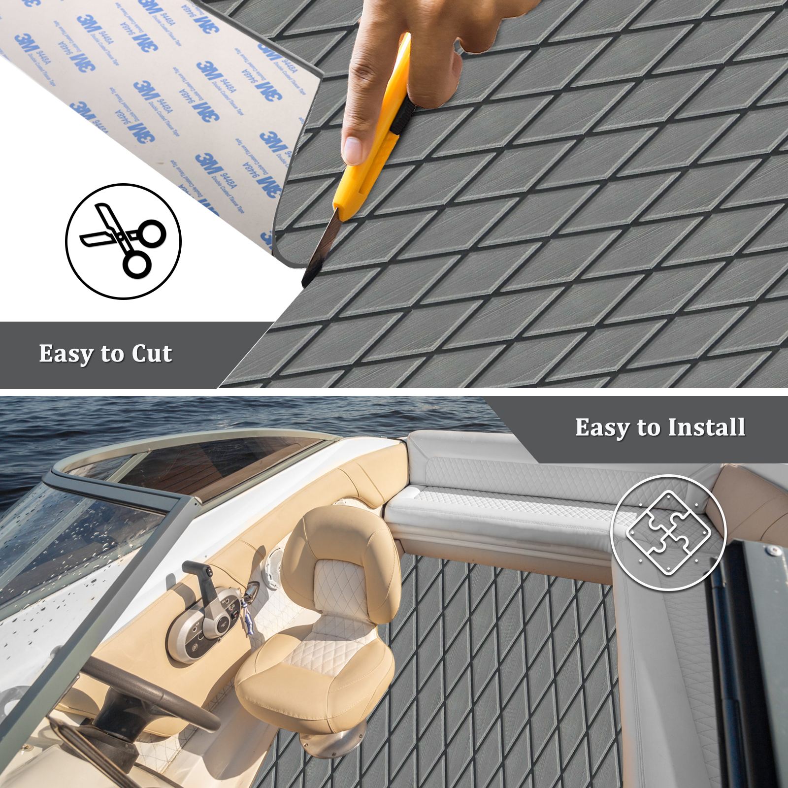 Engraved Diamond EVA Foam Sheet - HXBYX