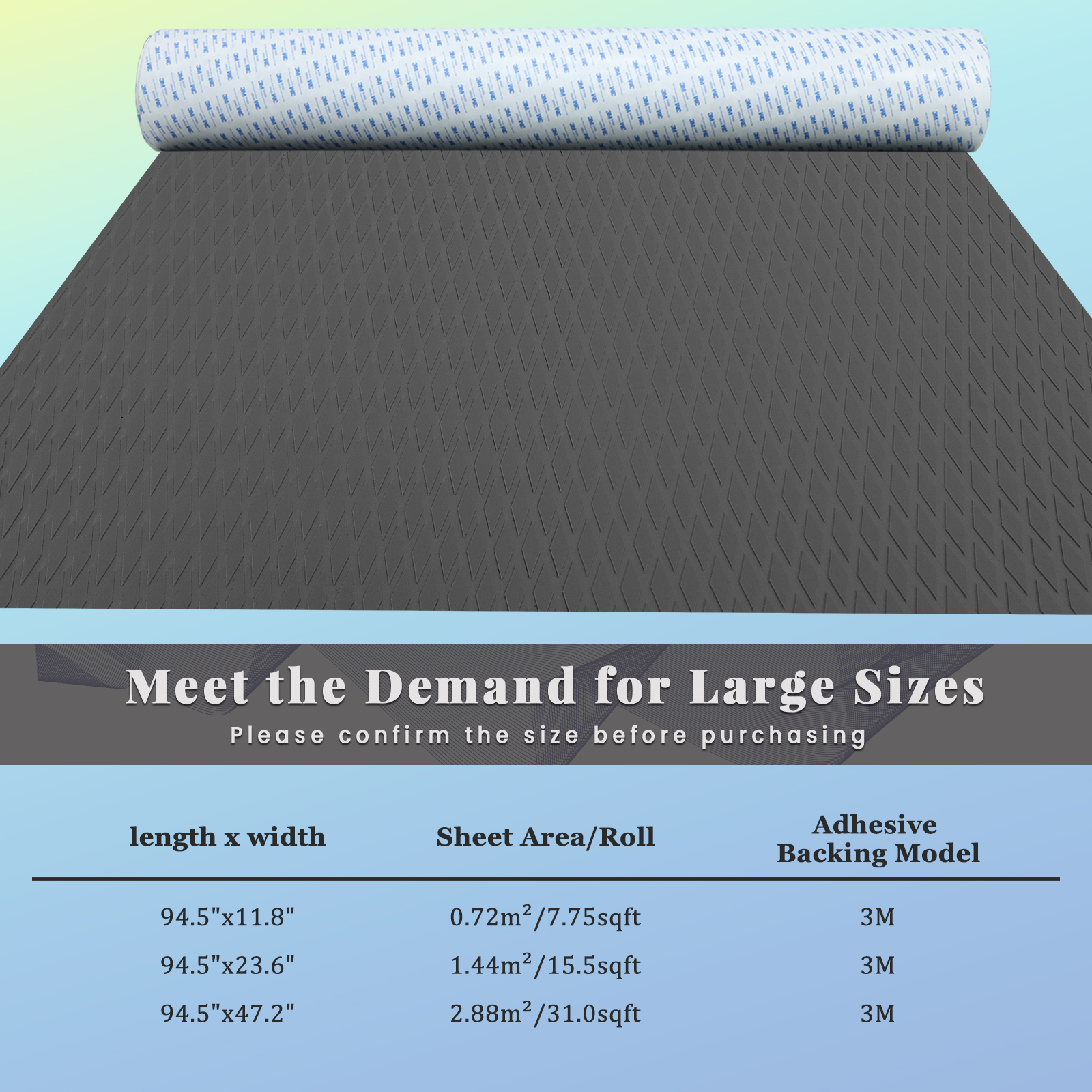 Black EVA Foam Sheet – Small Diamond Pattern - HXBYX