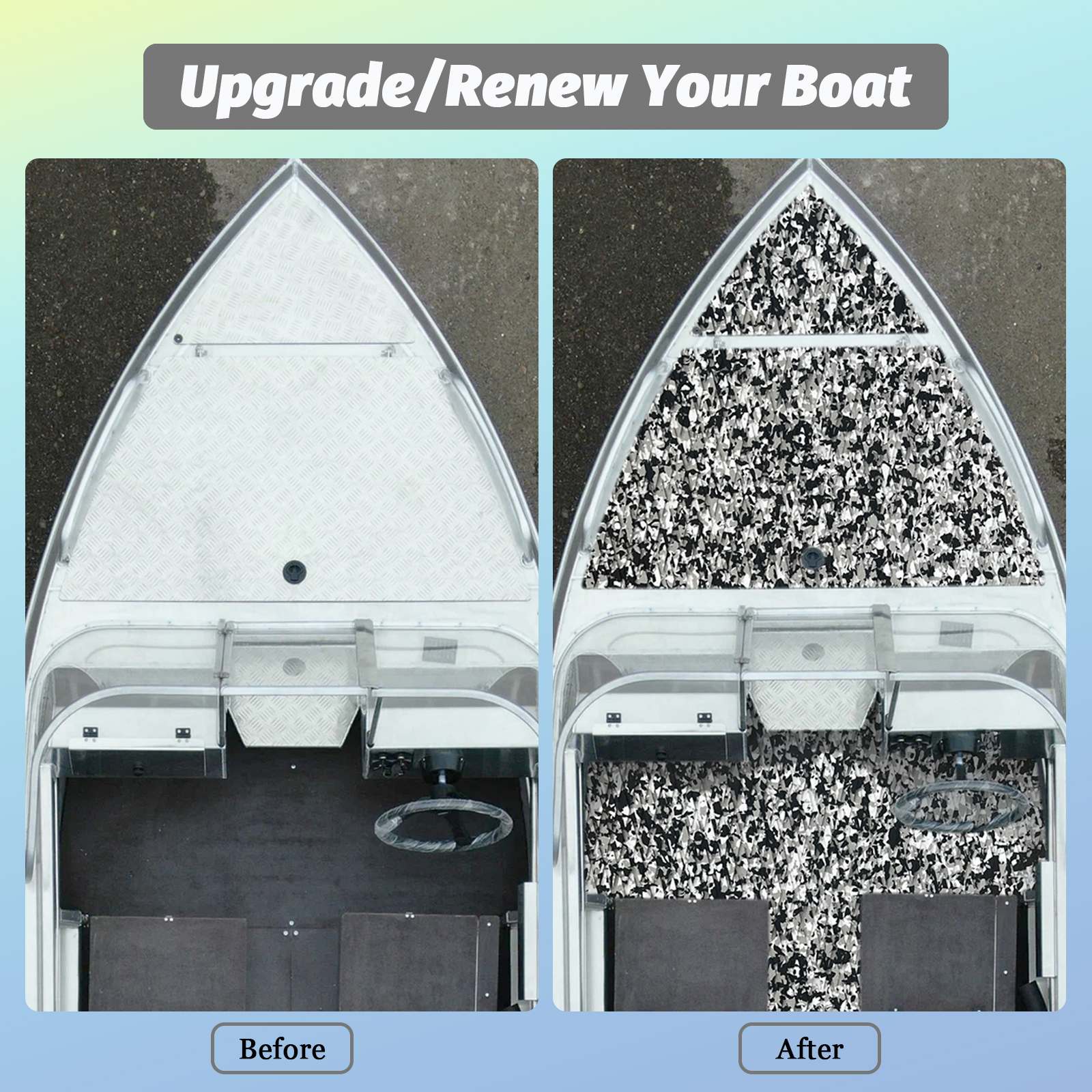 Snow Camo EVA Foam Sheet – Small Diamond Pattern - HXBYX