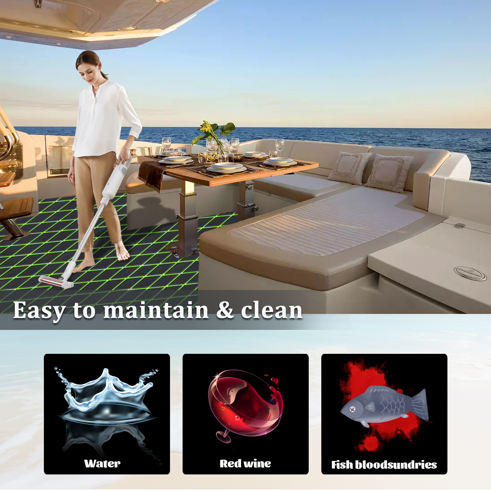 Engraved Diamond EVA Foam Sheet – Black & Green - HXBYX