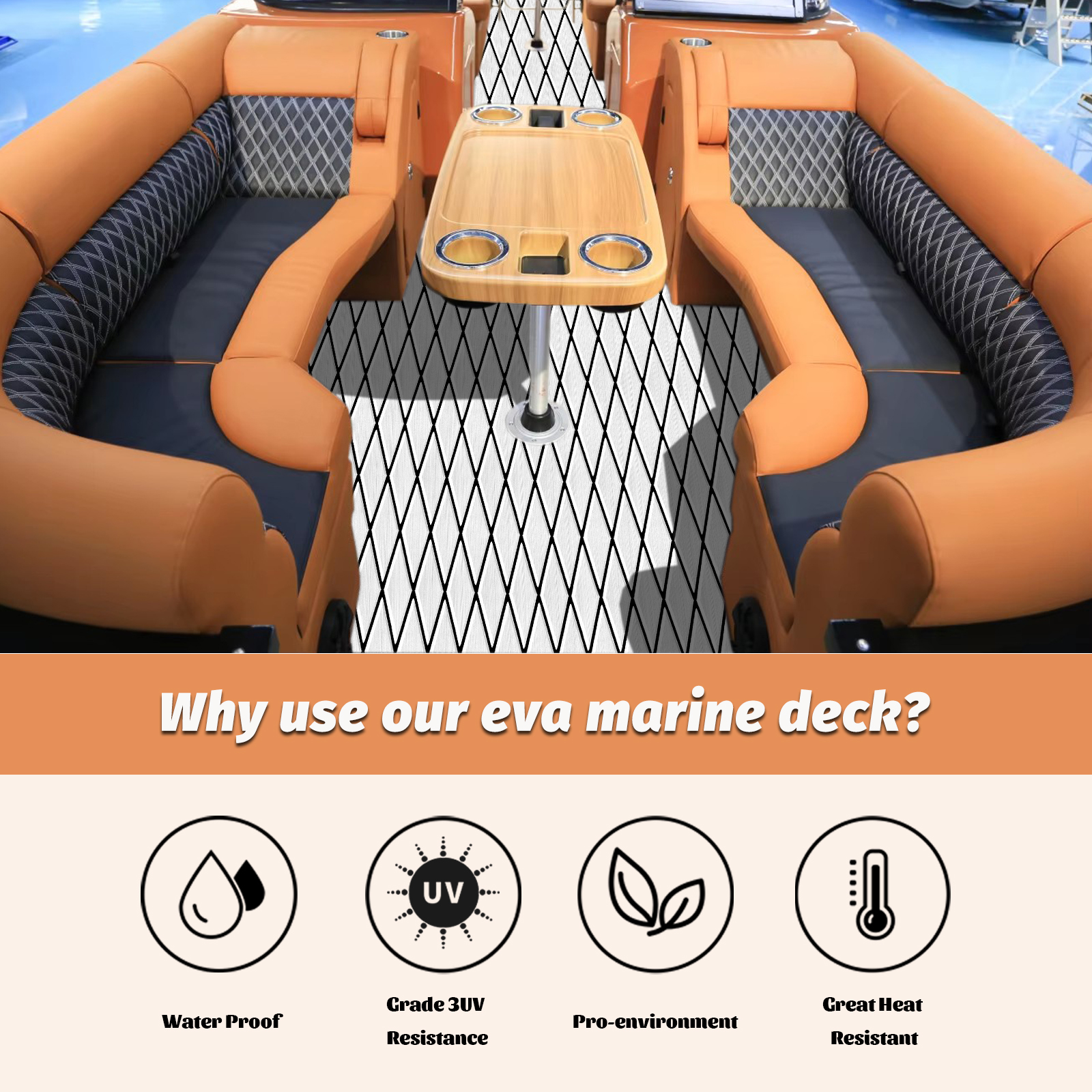 Engraved Diamond EVA Foam Sheet – Gray & Black - HXBYX