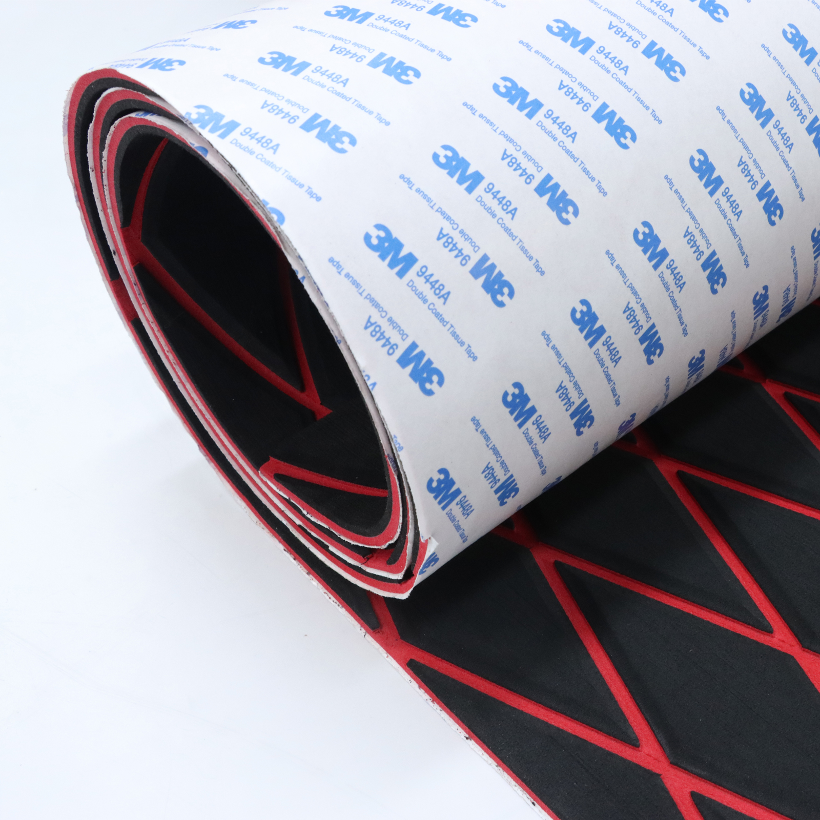 Engraved Diamond EVA Foam Sheet – Black & Red - HXBYX