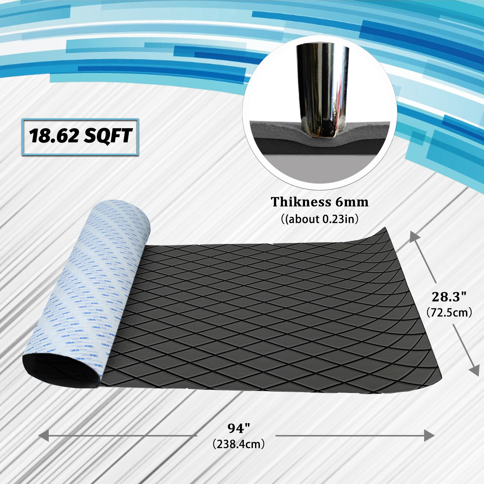 Engraved Diamond EVA Foam Sheet - HXBYX