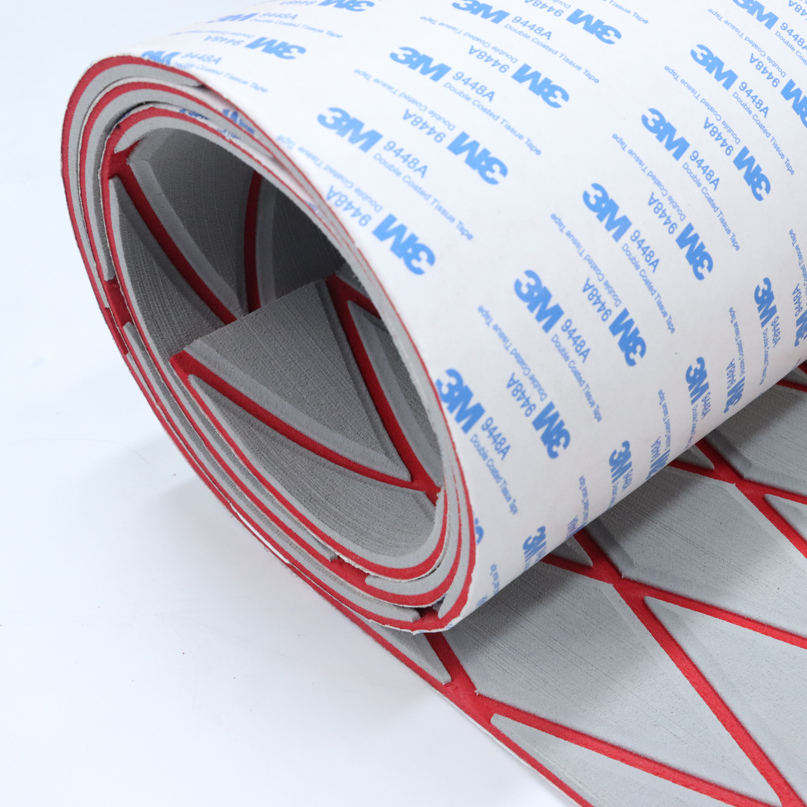 Engraved Diamond EVA Foam Sheet – Gray & Red - HXBYX