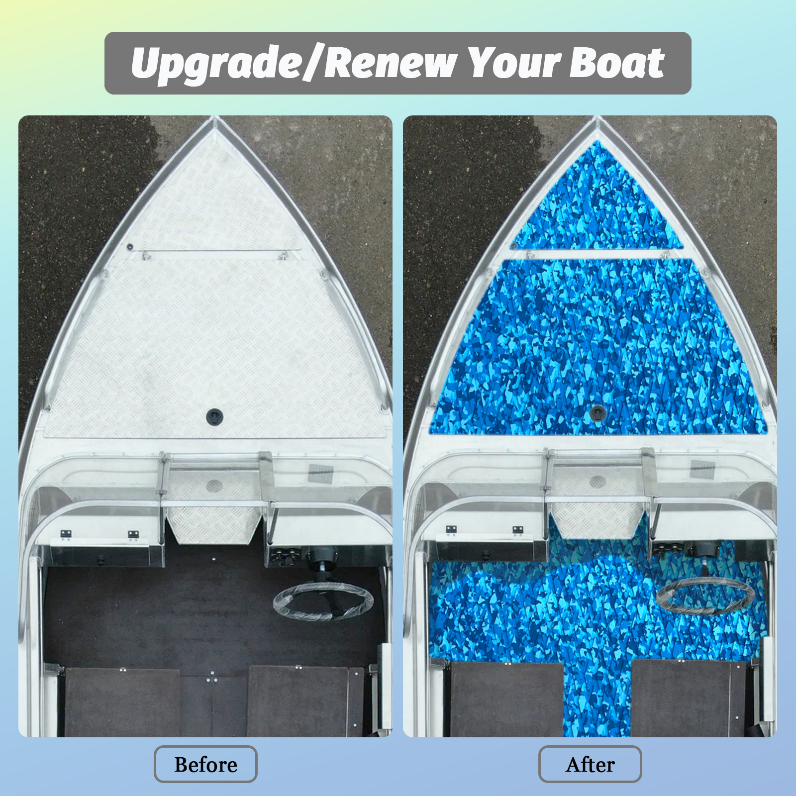 Marine Camo EVA Foam Sheet – Small Diamond Pattern - HXBYX