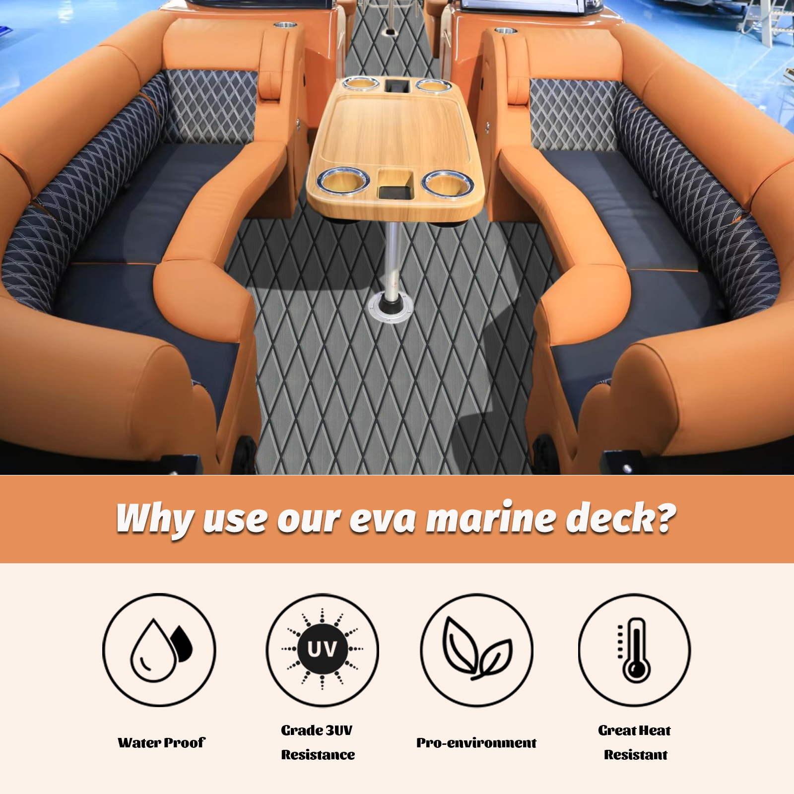 Engraved Diamond EVA Foam Sheet - HXBYX