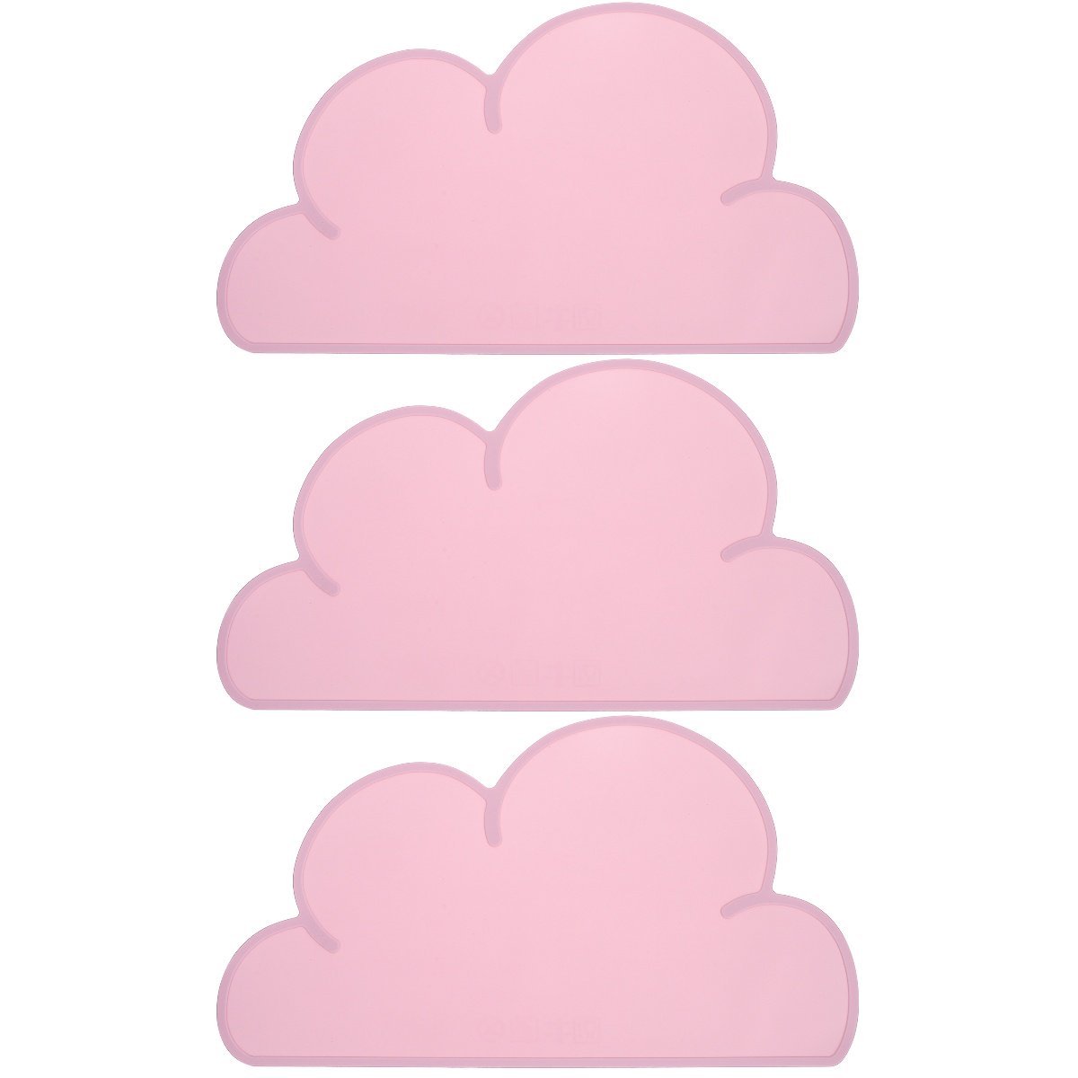 3 Count Dog Games Pet Mats Silicone Placemat Child