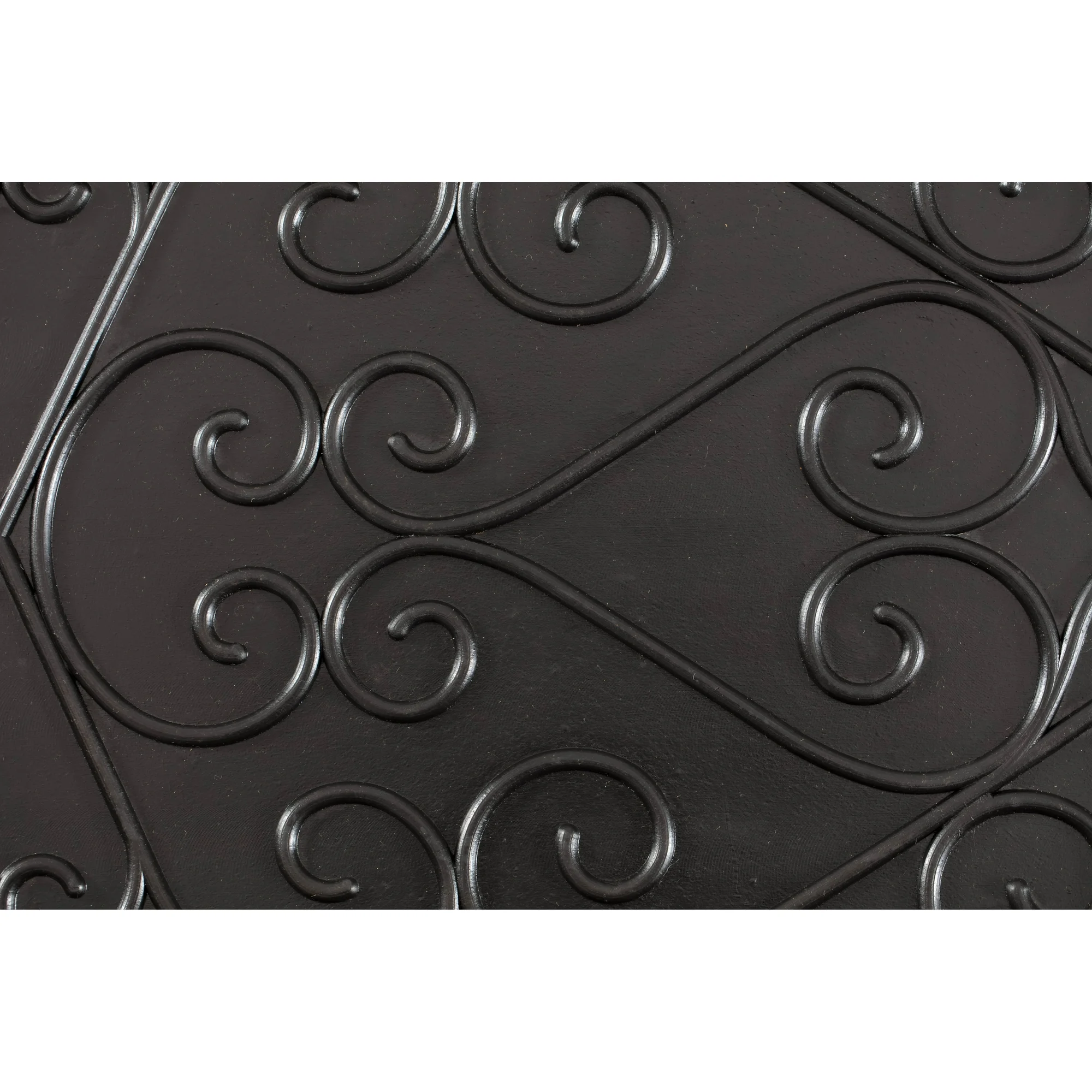 Natural & Recycled Rubber Boot Tray with Trellis Coir and Rubber Insert