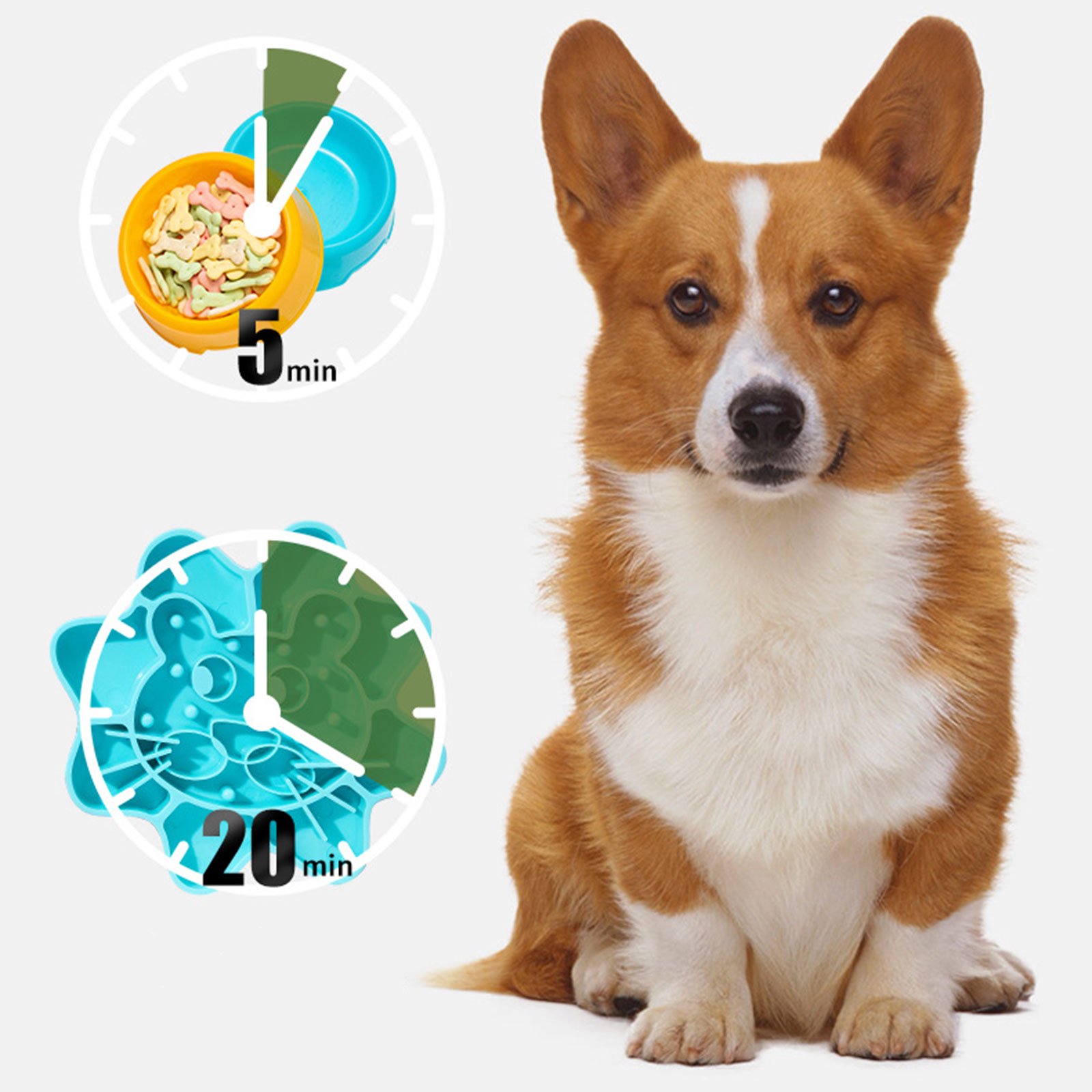 Dog Licking Pad Flower Shaped Slow Feeder Mat for Puzzle Feeders Pet Calming & Anxiety Relief Perfect for Food & Yog