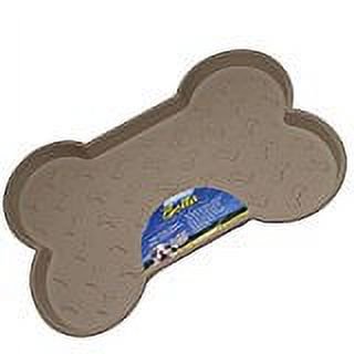 Loving Pets Bella Spill Proof Dog Mat, Non-Toxic & Anti-Skid, Gray