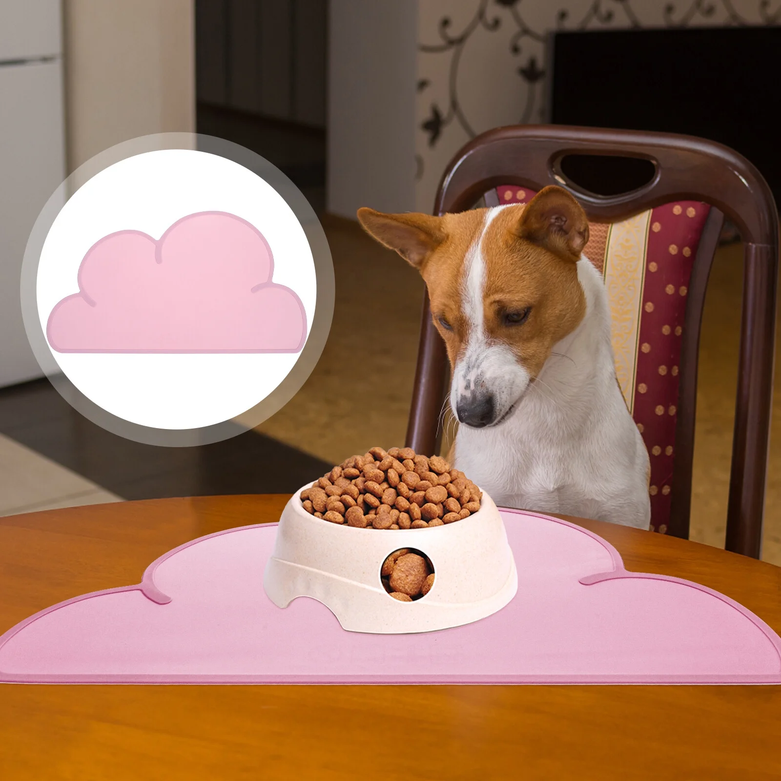 3 Count Dog Games Pet Mats Silicone Placemat Child