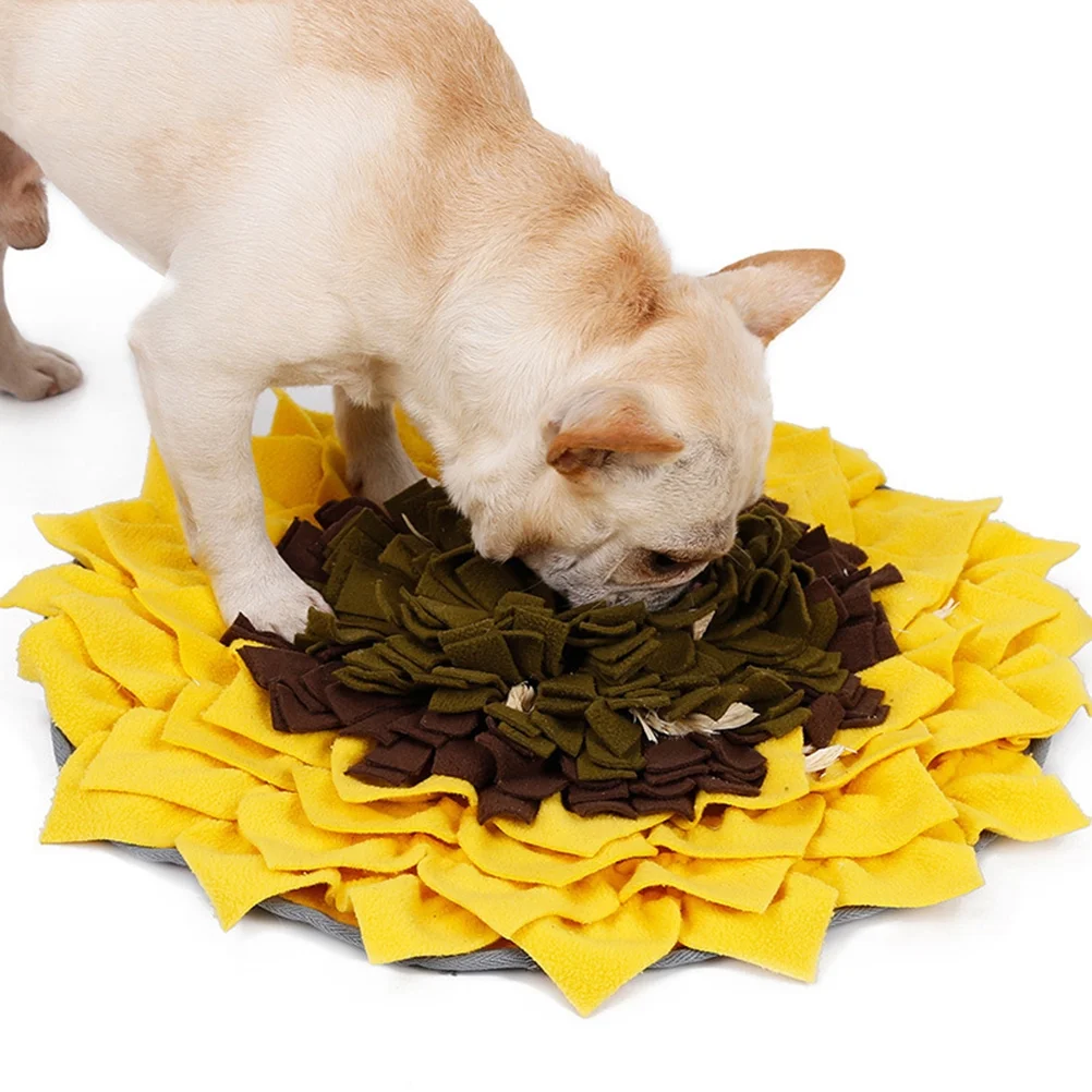 Wear-resistant Dog Slow Feeder Pad Floor Puppy Household Pet Bowl Puppy Feeding Accessory