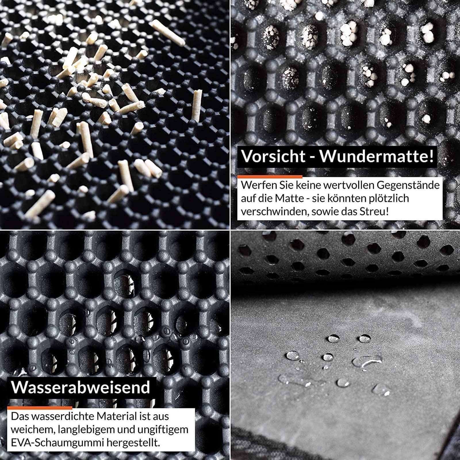 Pet Supplies Double-Layer Honeycomb Feeding Mat Placemat Litter Mat