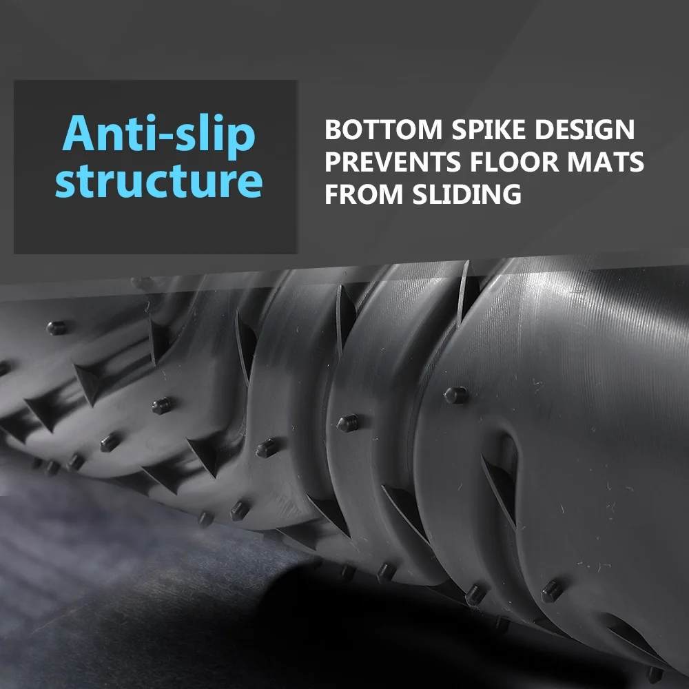 3pcs All Weather Floor Mats Set TPE Liners Fit For 2019-2024 Acura RDX