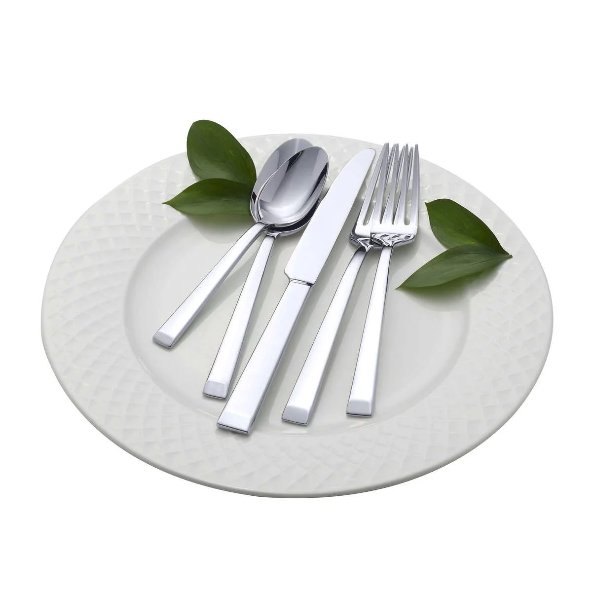 Mikasa Pinch 20 Piece Forged Flatware Set