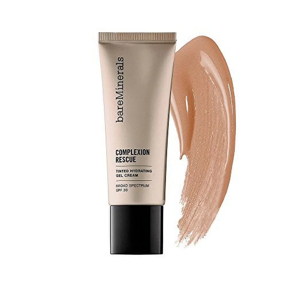 Bare Escentuals Complexion Rescue Tinted Hydrating Gel Face Cream Chestnut 09 1.18 oz