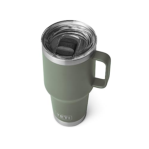 YETI Rambler 30 oz Travel Mug, Stainless Steel, Vacuum Insulated with Stronghold Lid