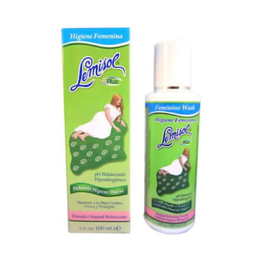 Lemisol Plus Feminine Douche Wash Gentle Daily Cleanser - 16 Oz, 3 Pack
